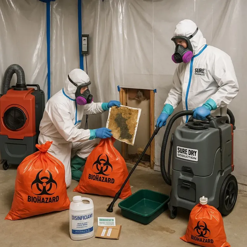 Contaminated Water Handling Protocols process in Auburn, CA