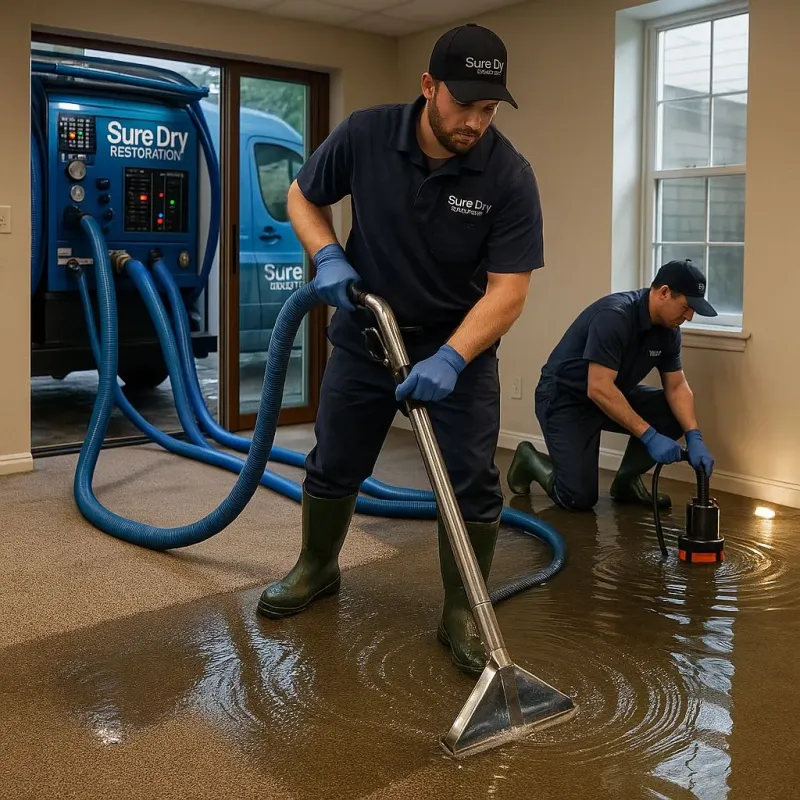 Water Extraction and Removal process in Auburn, CA